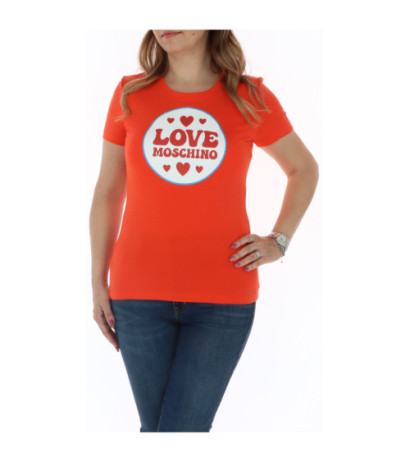 Love Moschino T-shirts W4H1920 Orange