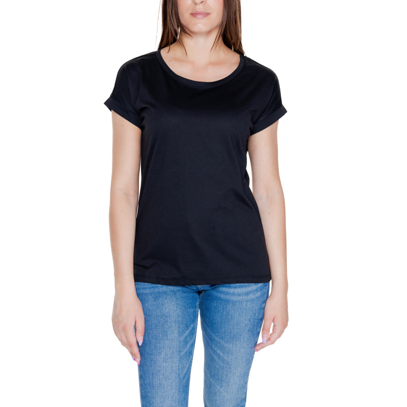 Vila Clothes T-shirts 14083083 Black