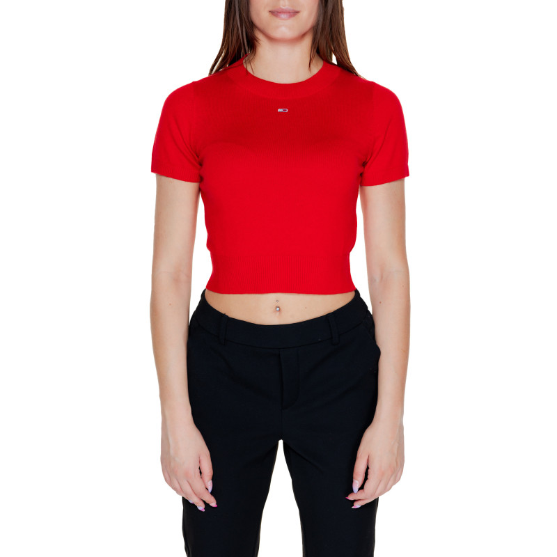 Tommy Hilfiger Jeans Knitwear DW0DW18530 Red