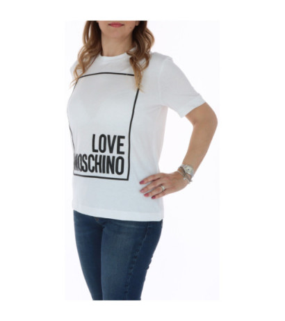 Love Moschino T-shirts W4H0622M3876 White