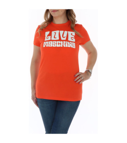 Love Moschino T-shirts W4F732FM3876 Orange