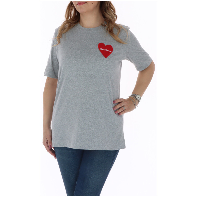 Love Moschino T-shirts W4F1583M3876 Grey