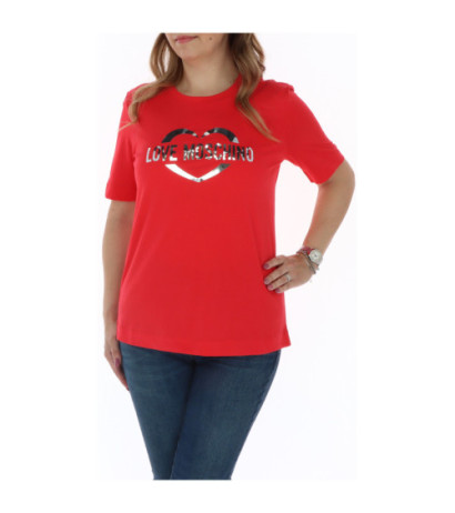 Love Moschino T-shirts W4F153NM3876 Red