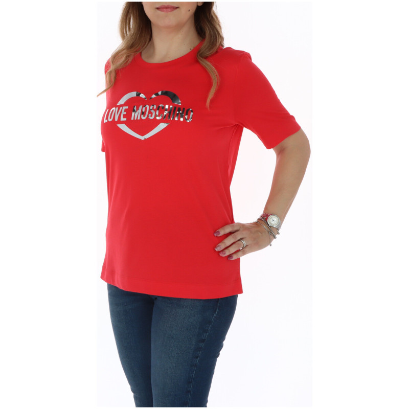 Love Moschino T-shirts W4F153NM3876 Red