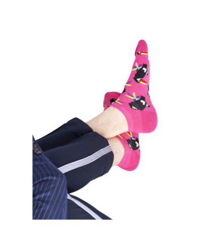 Happy Socks Undershirts TOU05 Fuchsia