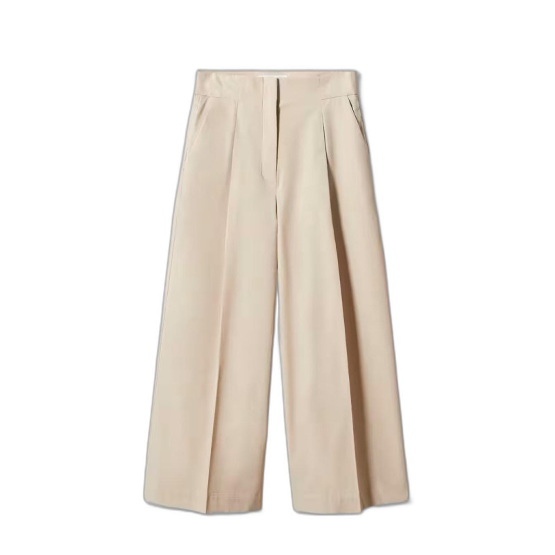 Mango Trousers 57080490 Beige