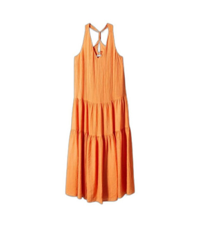 Mango Dress 57050246 Orange