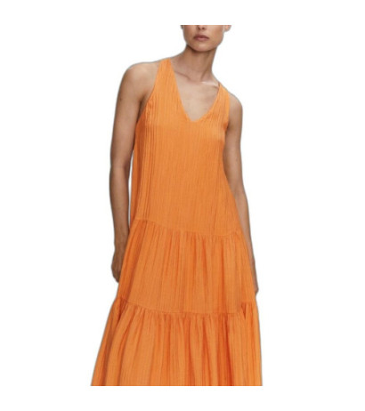 Mango Dress 57050246 Orange