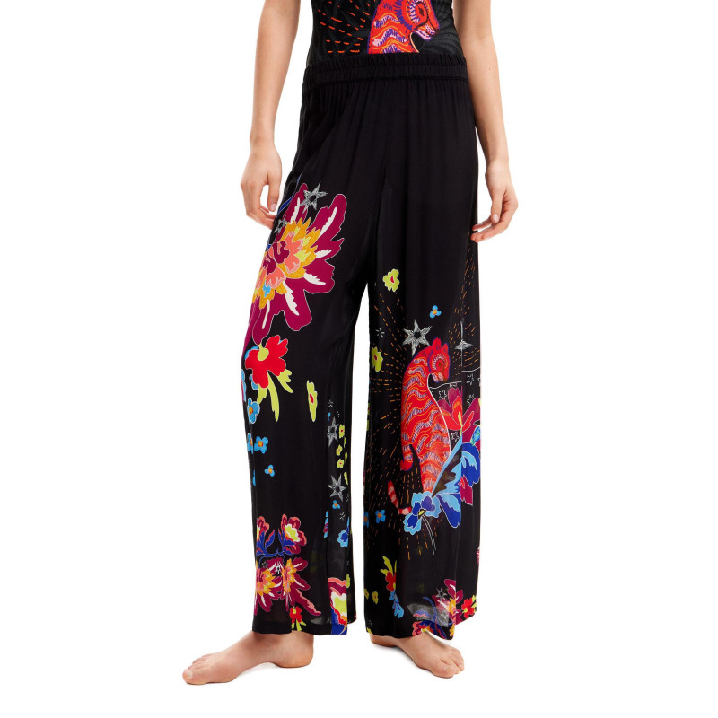 Desigual Trousers 24SWMW05 Black