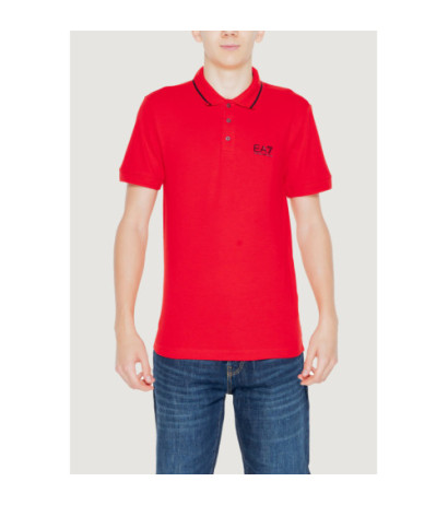 Ea7 Polo T-shirts 8NPF06 PJ04Z Red