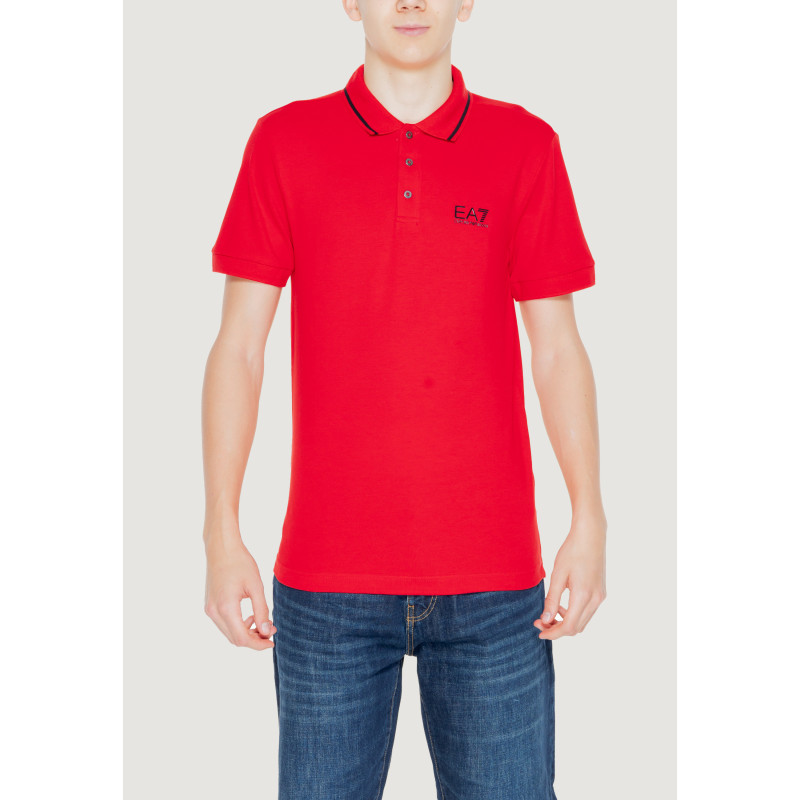 Ea7 Polo T-shirts 8NPF06 PJ04Z Red