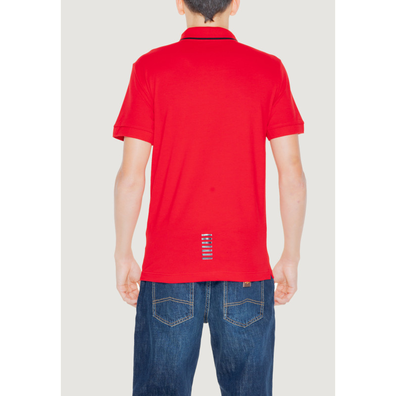 Ea7 Polo T-shirts 8NPF06 PJ04Z Red