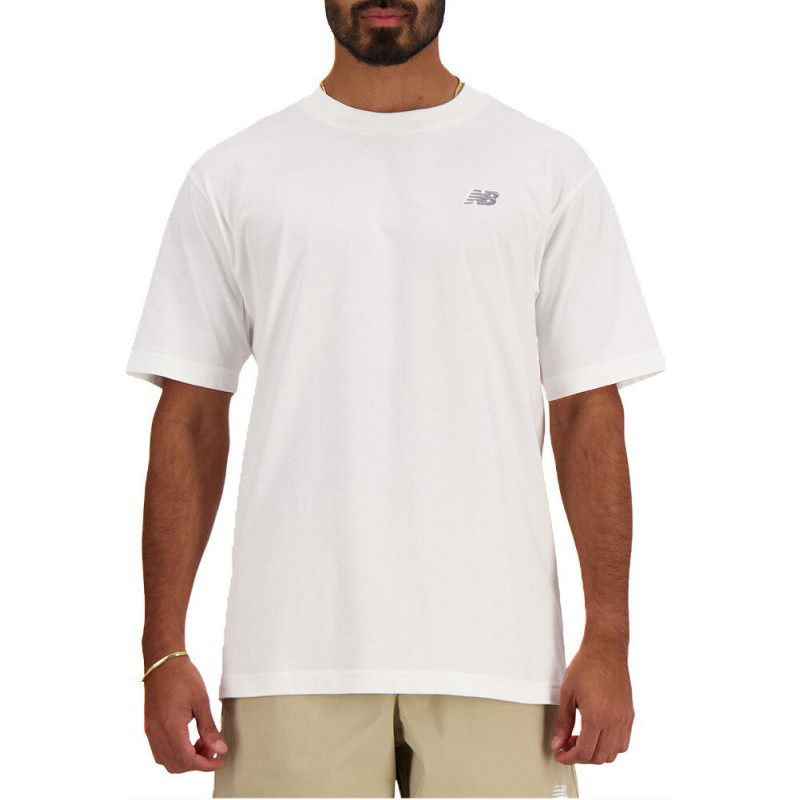 New Balance T-shirts MT41509 White