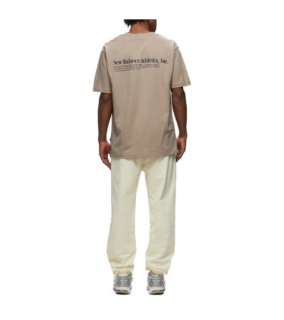 New Balance T-shirts MT41588 Beige