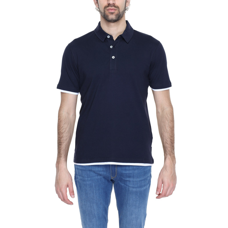 Hamaki-ho Polo T-shirts PE117H Blue