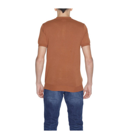 Gianni Lupo Polo T-shirts GL511S Brown