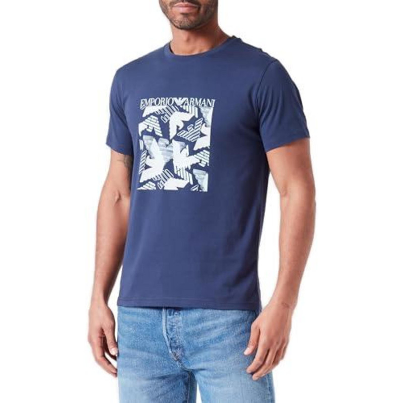 Emporio Armani T-shirts 211818 4R468 Blue