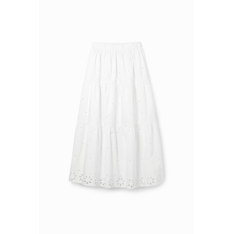 Desigual Skirt 24SWFW05 White