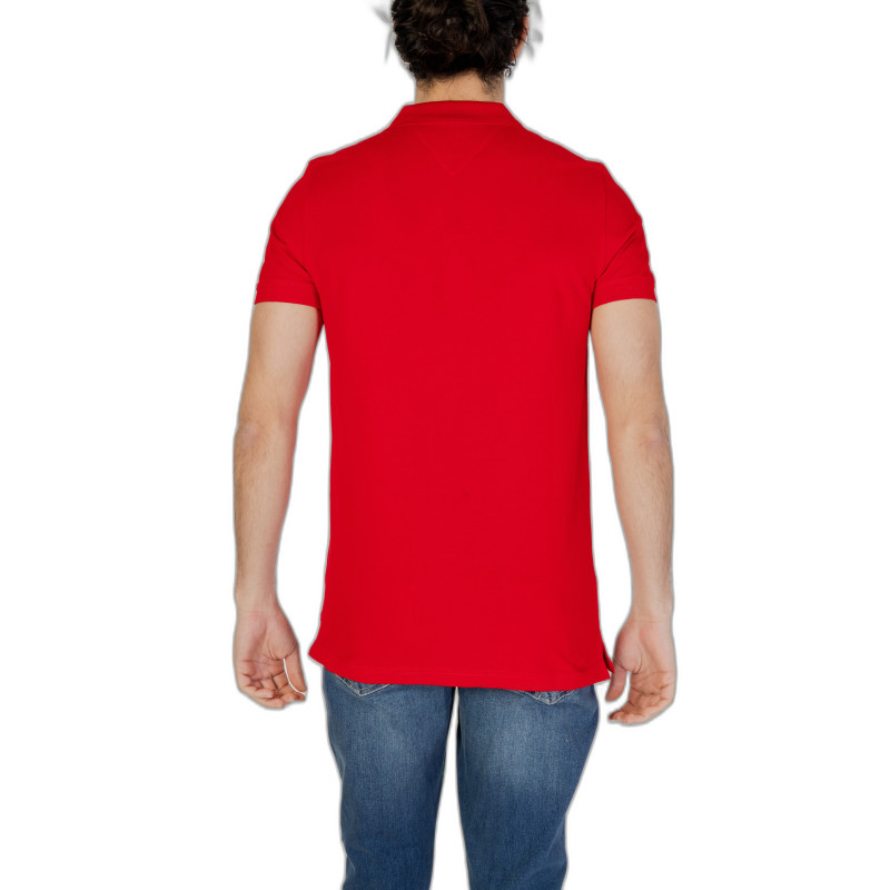 Tommy Hilfiger Jeans Polo T-shirts DM0DM18312 Red