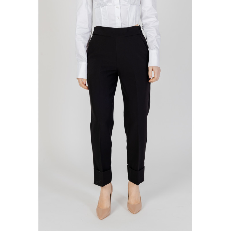 Sandro Ferrone Trousers S39XBDFURFANTELLOTEC Black