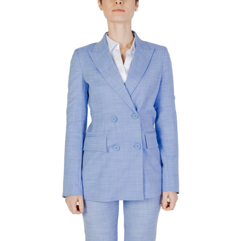 Sandro Ferrone Blazer S23XBDBASCHETTO Light Blue