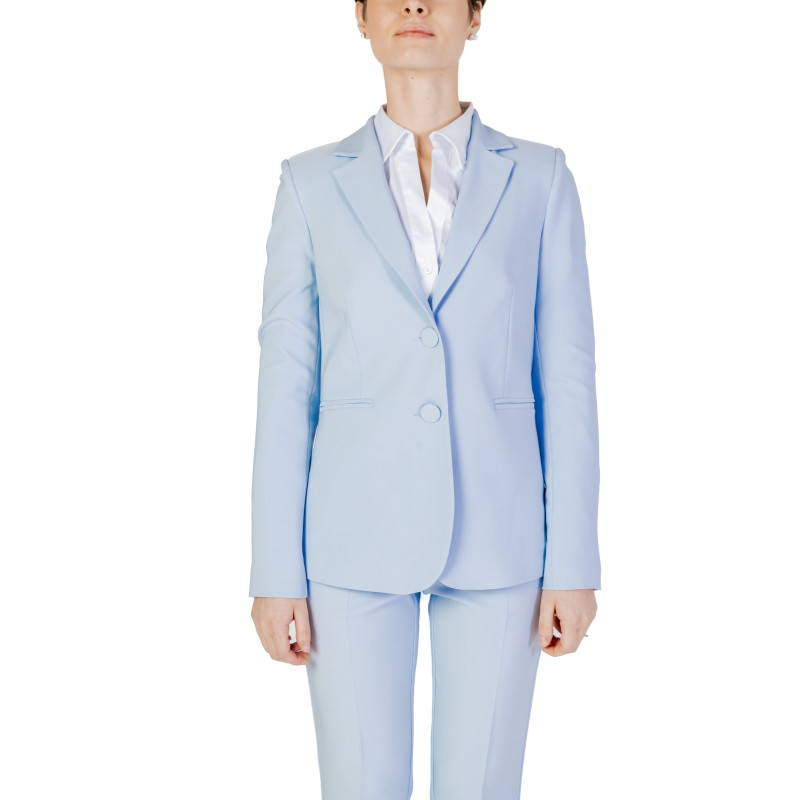 Sandro Ferrone Blazer S18XBDBASILE Light Blue