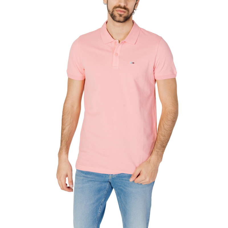 Tommy Hilfiger Jeans Polo T-shirts DM0DM18312 Pink