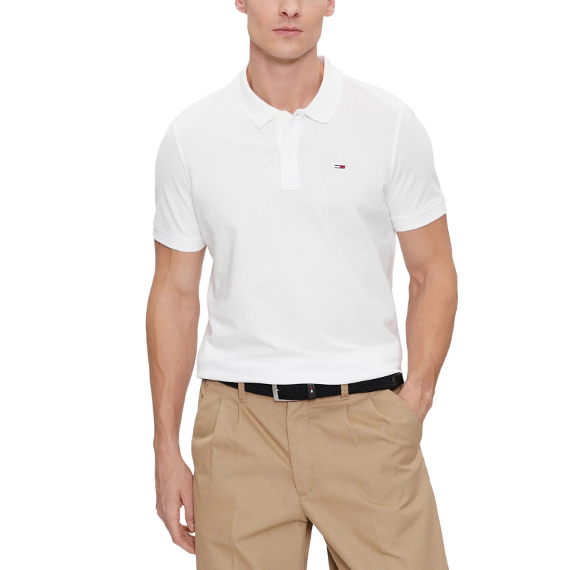 Tommy Hilfiger Jeans Polo T-shirts DM0DM18312 White