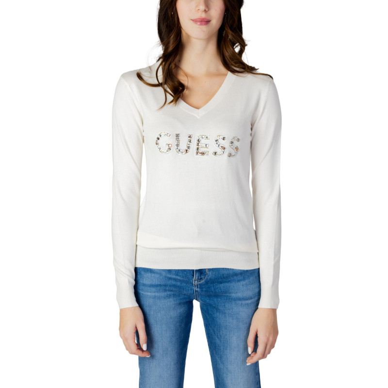 Guess Knitwear W4RR37 Z2NQ2 White