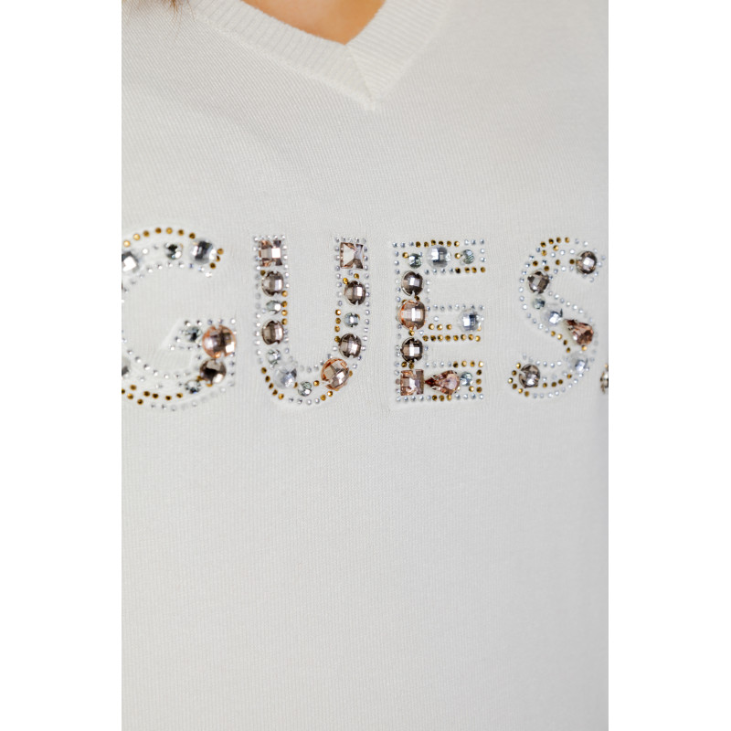 Guess Knitwear W4RR37 Z2NQ2 White