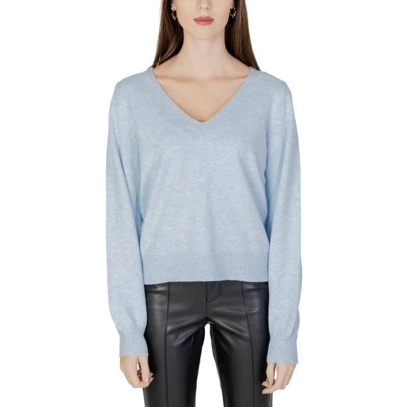 Vila Clothes Knitwear 14084174 Light Blue