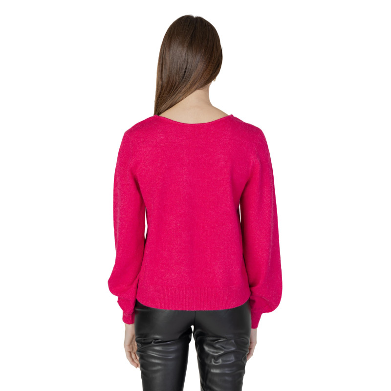 Vila Clothes Knitwear 14084174 Fuchsia