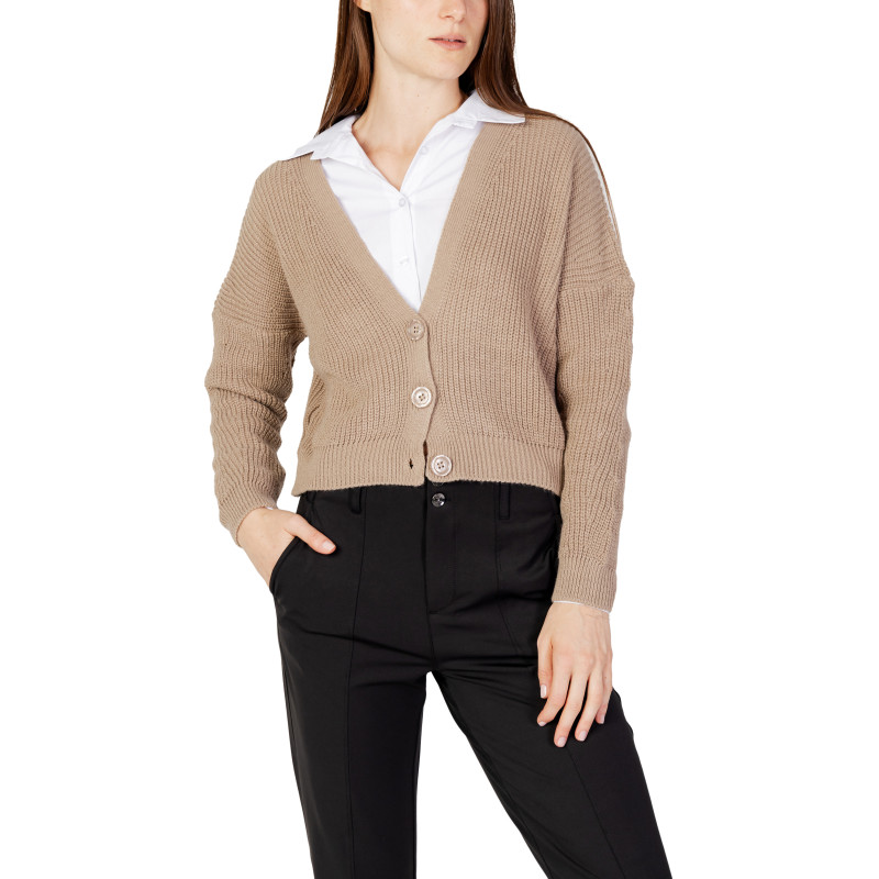 Hanny Deep Cardigan F767YBD22405 Beige