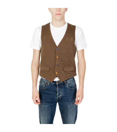 Gianni Lupo Gilet GL9727 Brown