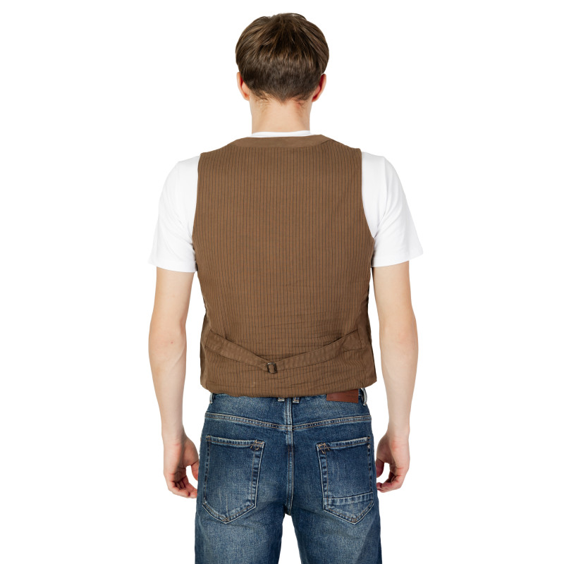 Gianni Lupo Gilet GL9727 Brown