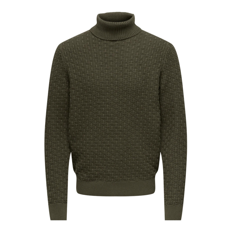 Only & Sons Knitwear 22023177 Brown