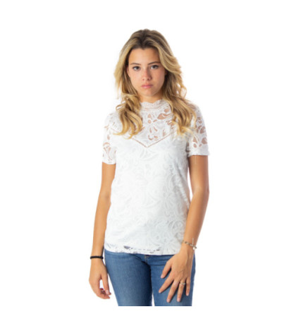 Vila Clothes T-shirts 14049852 White