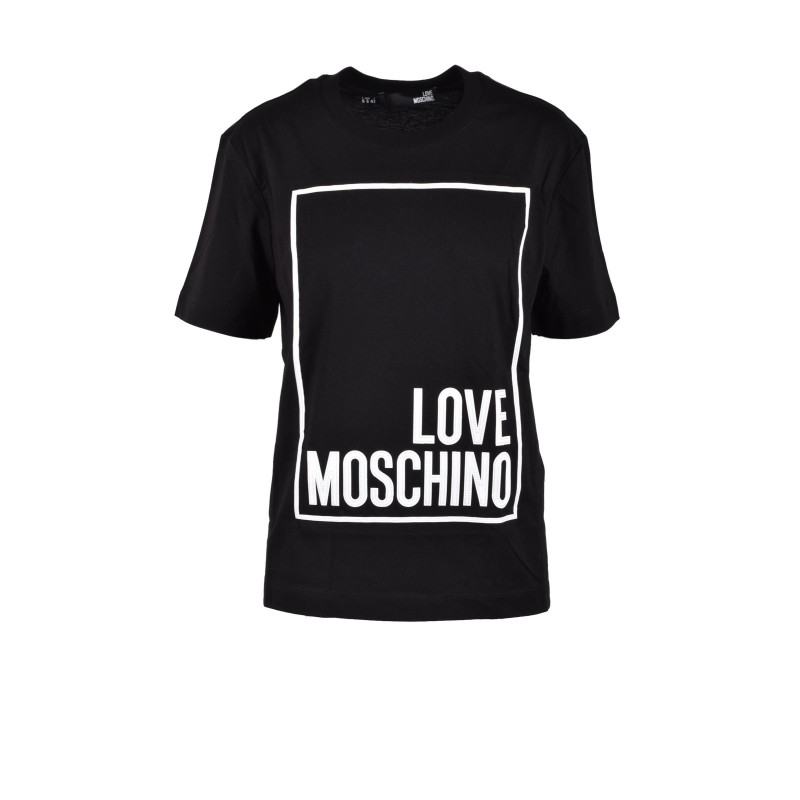 Love Moschino T-shirts LOVTSHDAAF1ST0709831 01 Black