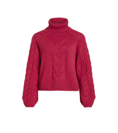 Vila Clothes Knitwear 14087553 Fuchsia