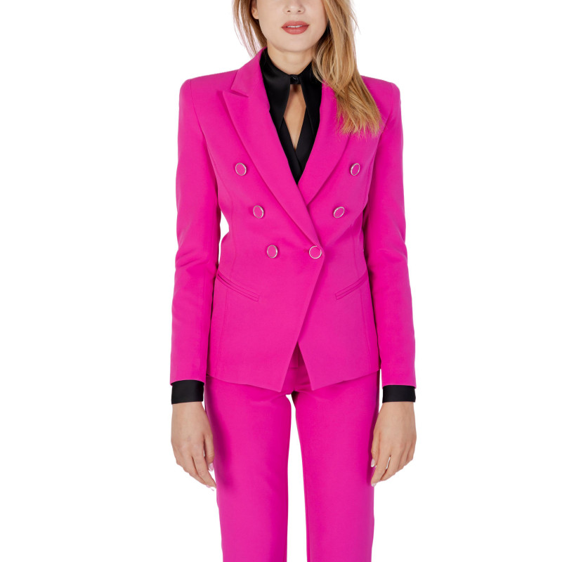 Silence Blazer GINPR235 Fuchsia