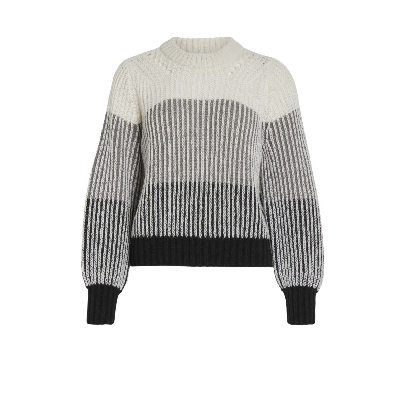 Vila Clothes Knitwear 14087522 Grey