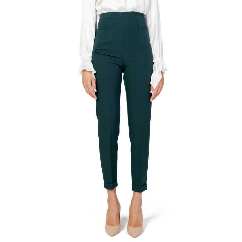 Sandro Ferrone Trousers S23YBDBLACK Green