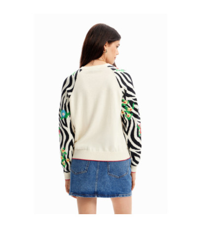 Desigual Knitwear 23WWJF17 White