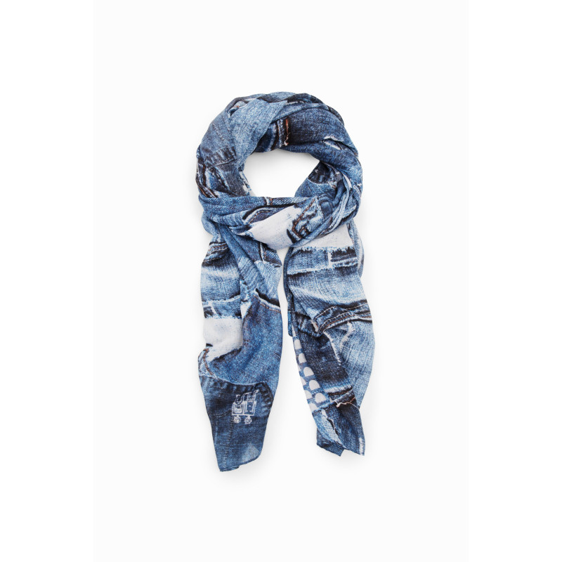 Desigual Scarve 23WAWA12 Blue