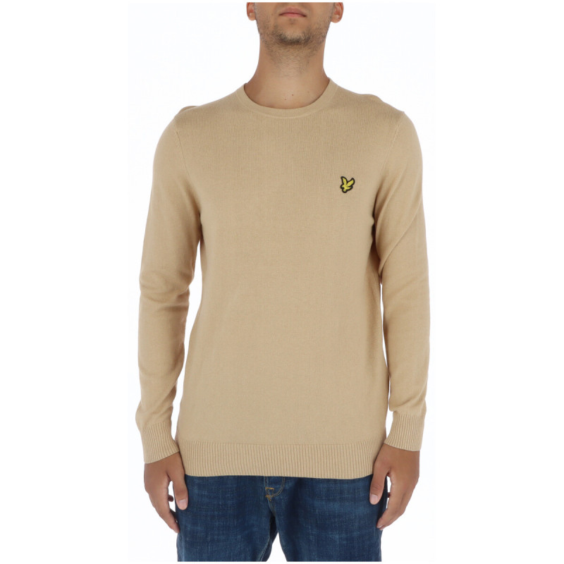 Lyle & Scott Knitwear WH1_B021692282102 Camel