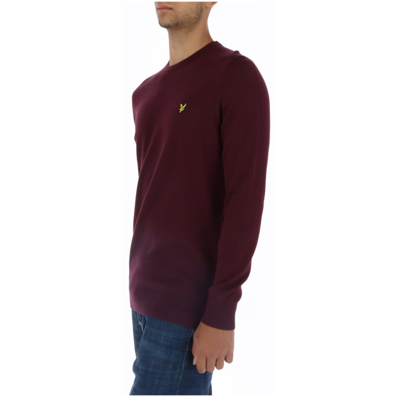 Lyle & Scott Knitwear WH1_B021689773186 Bordeaux