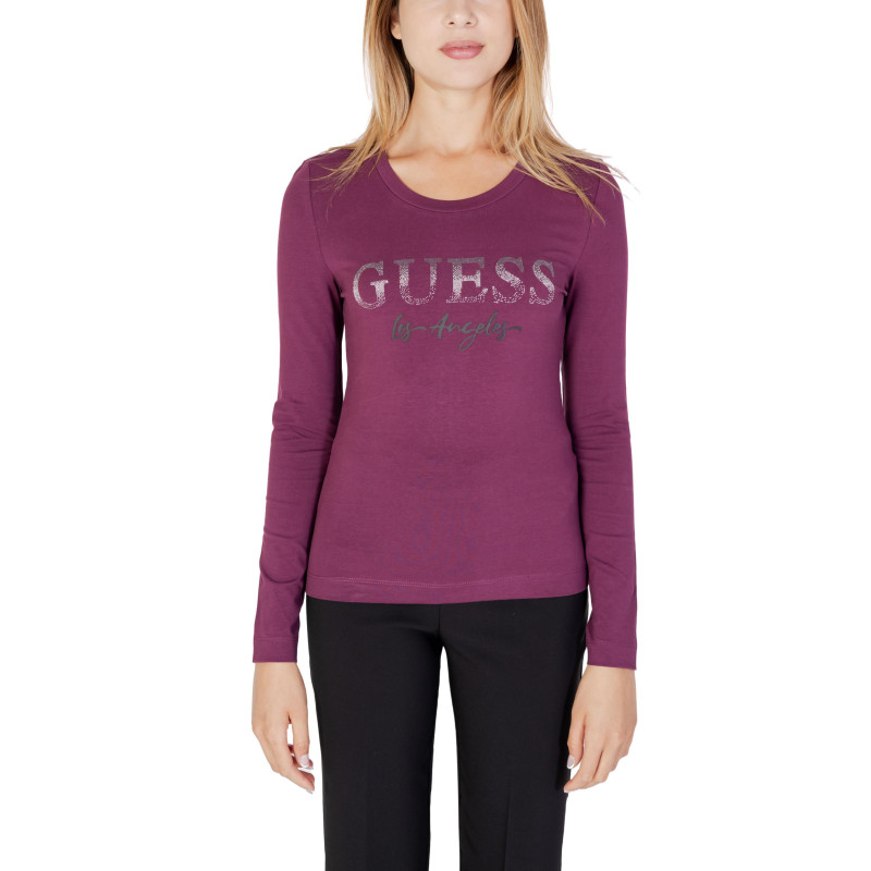 Guess T-shirts W3BI35J1314 Purple