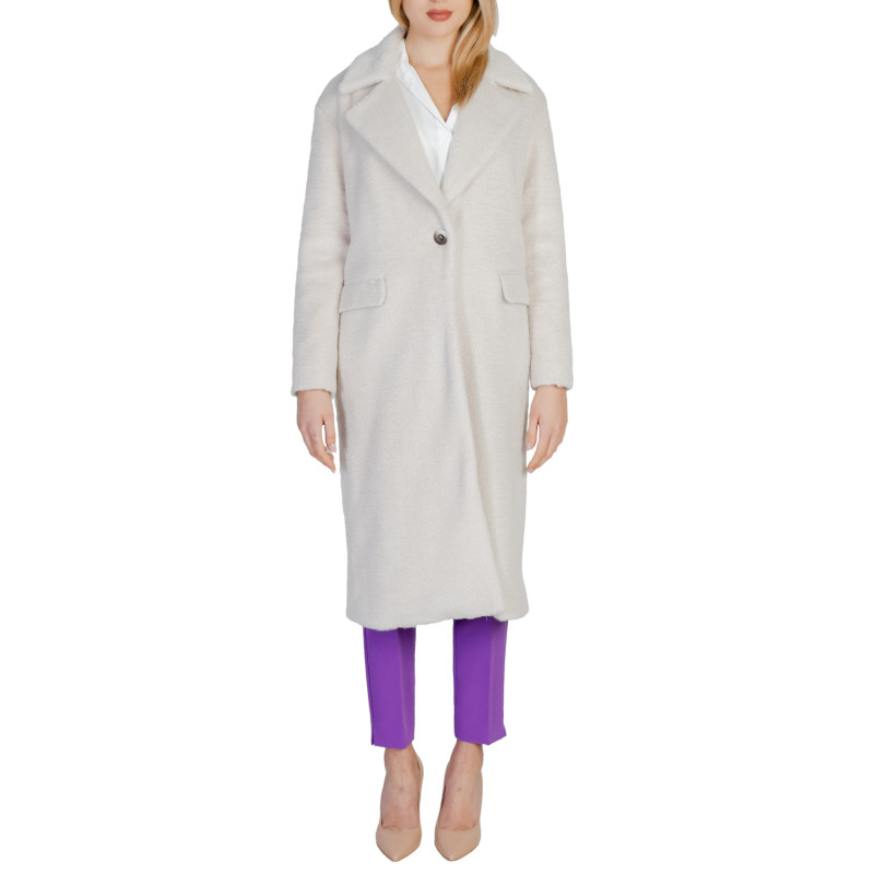 Sol Wears Women Coat MD287 Beige