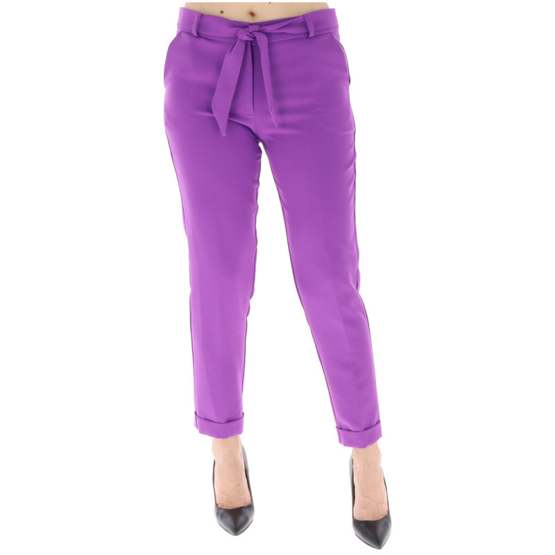 Sol Wears Women Trousers MD609 Purple