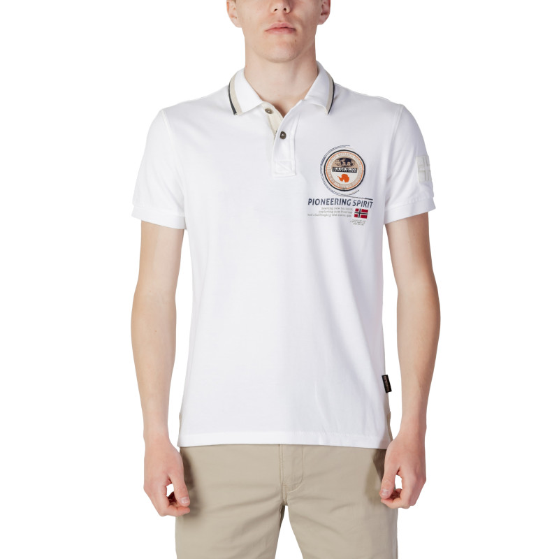 Napapijri Polo T-shirts NPH0A4H8R White